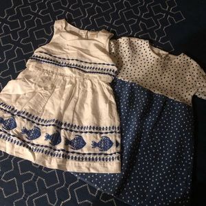 Gymboree and Zara set of dresses